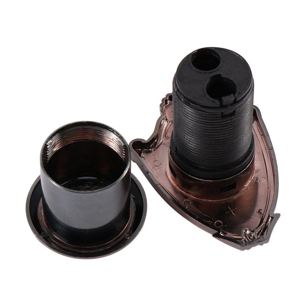 2 In 1 Adjustable Home Security Hole Viewer Door Peep 180 Degree Peep Sight Hole Cat's Eye Security Door Doorbell