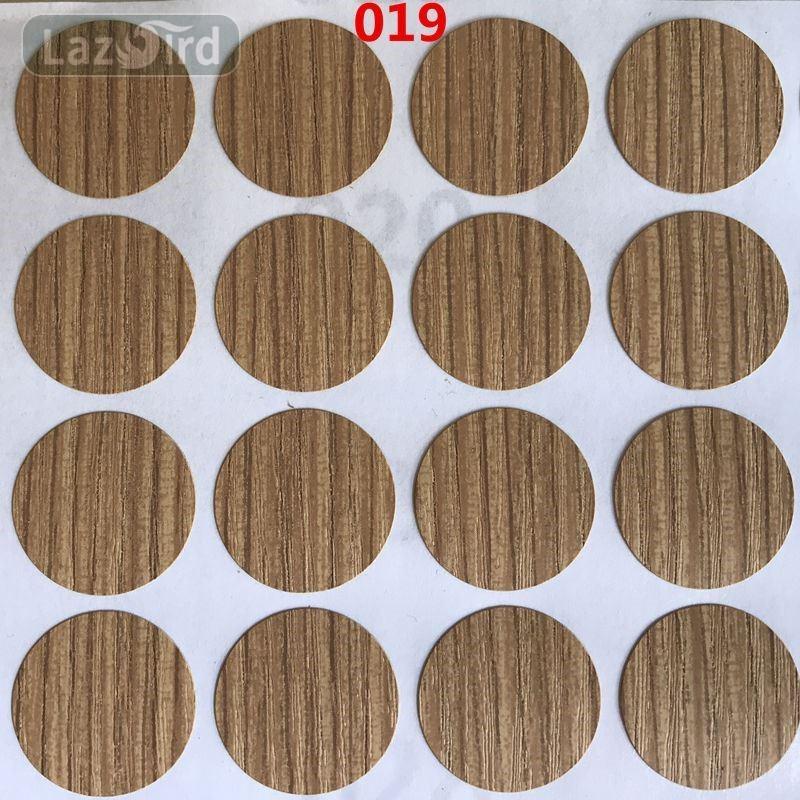PVC Invisible Dustproof Screw Hole Cover Sticker for Furniture and Wardrobes