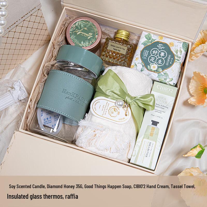 Champagne Camellia Practical Gift Set