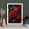 Red Rose 5d Diamond Painting Flowers Butterfly  Full Diamond Embroidery New 2023 DIY Cross Stitch Rhinestone Art Decor