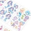 10pcs Glittering Tattoo Sticker Animal Shape Waterproof Glitter Temporary Tattoo Patch for Children