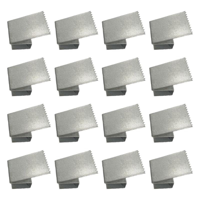 

Reusable Steel Typhoon Window Clamps Strong Clip Universal Fit For Storms Defense & Panel Security Pack Of 16