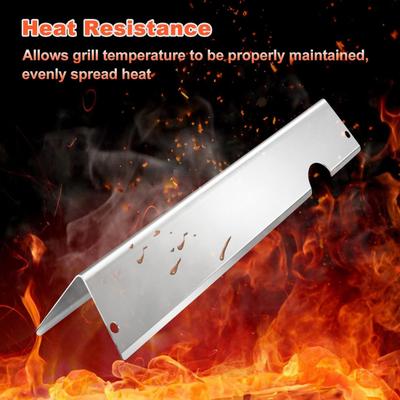 5 Stück Edelstahl-Wärmediffusorplatten für LX300/E-310/E-315/S-335 Grillroste Ersatzteil