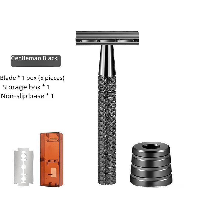 Rose Gold Double-Sided Manual Razor