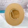 Scenic new bell wooden bead sun hat tourist beach basin hat face covering sun protection hat female straw hat fisherman hat