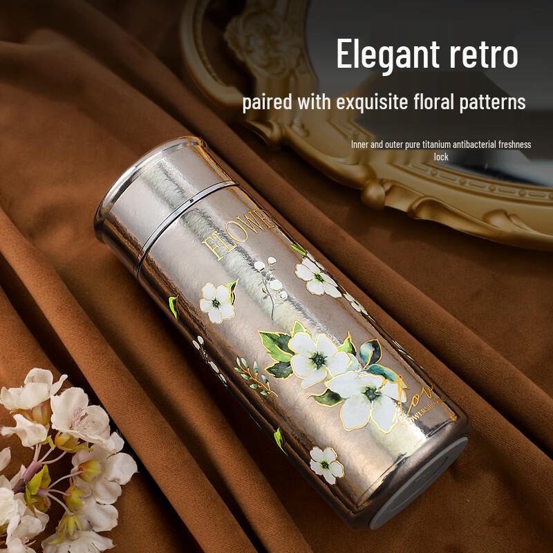 Xinke Pure Titanium Insulated Tea Cup