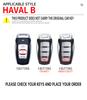 Interior Mouldings Metal Car Key Case Cover for Great Wall Haval Jolion 2022 H6 H7 H4 H9 F5 F7 F7X F7H H2S GMW Dargo Keychain Au