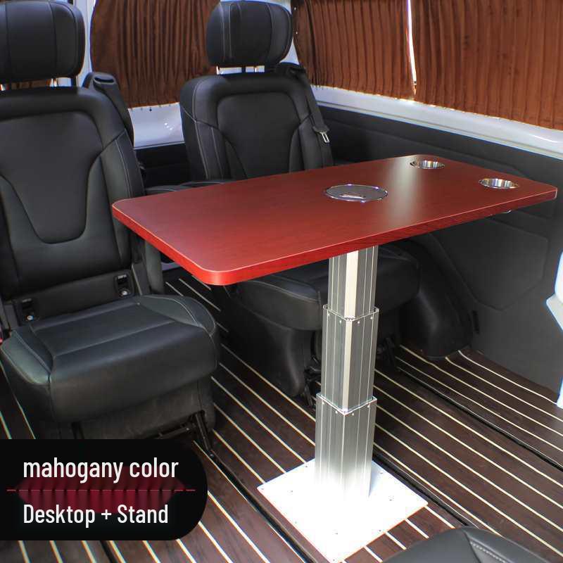 Folding Dining Table & Cup Holder for Ford Transit & Maxus V80 RV Modifications