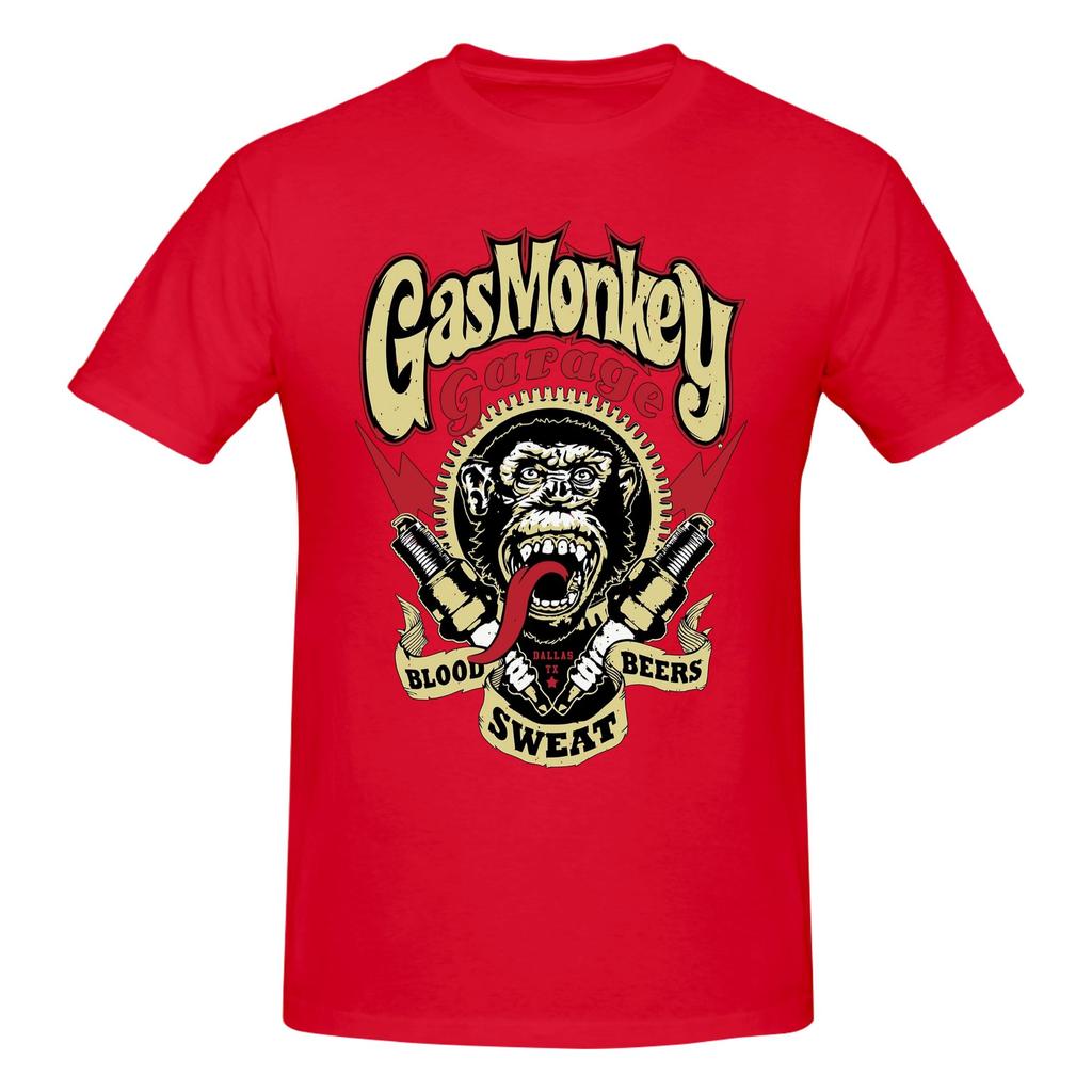 Piece Fast N Loud Novelty Cotton TShirt Monkey Garage Tees Tops For Unisex