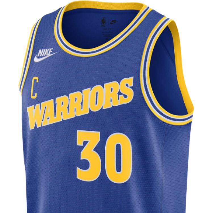 New Nike Nba Golden State Warriors Stephen Curry Dri FIT Jersey DO9446-497
