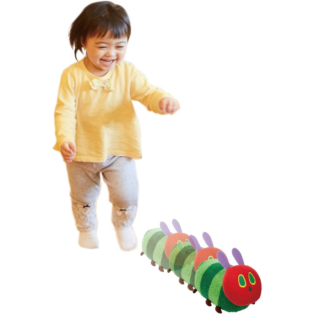 IWAYA Hungry Caterpillar Musical Plush Toy with Sound and Movement for Ages 18 Months and Up