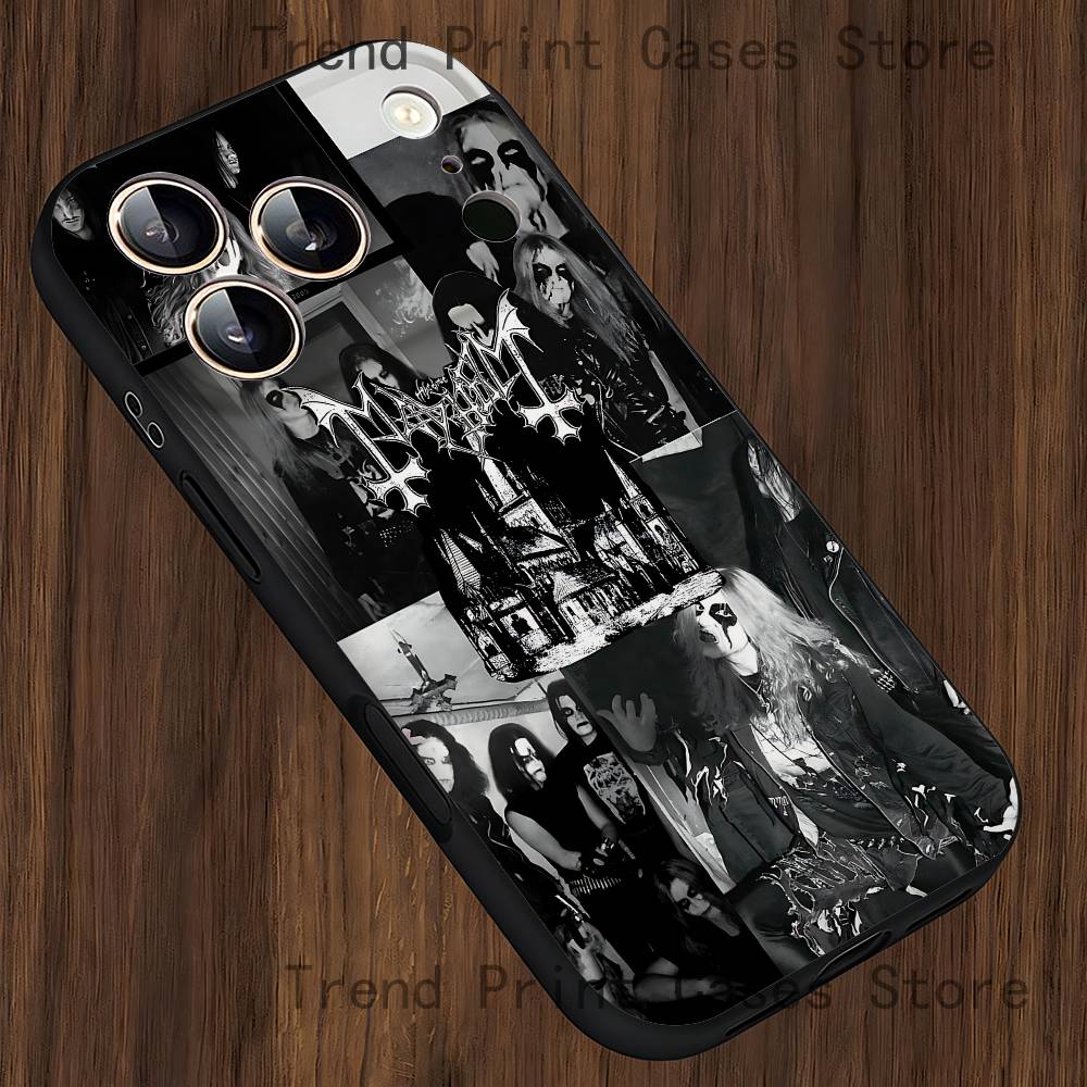 

D-Darkthrone Phone Case For iPhone 13,16,12,14,15,11,17,Pro,Max,Plus,E,Air,Mini Shockproof Cover iPhone11