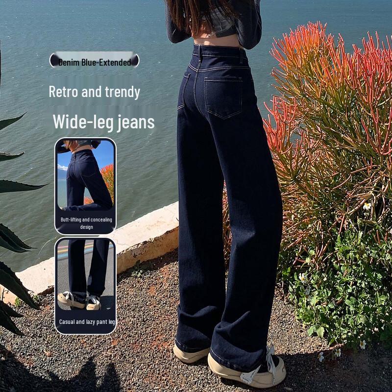 

Women s Anti-Fade Straight-Leg Stretchy Jeans S