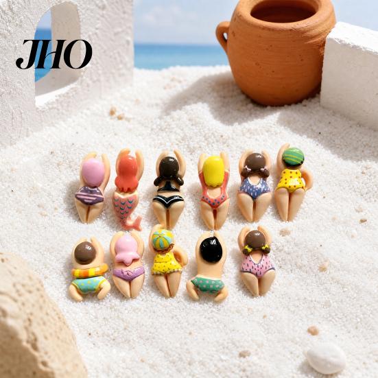 Magnetic Fridge Decoration 6/11Pcs 3D Swimming Figure Refrigerator Magnet, Cartoon Bikini Women Magnet Decorative Home Kitchen Office Whiteboard