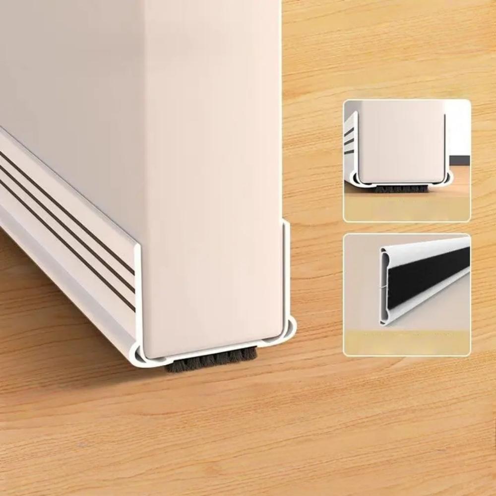 1pc 93cm Self adhesive door bottom sealing waterproof sealing strip, soundproof door weatherstripping 93cm