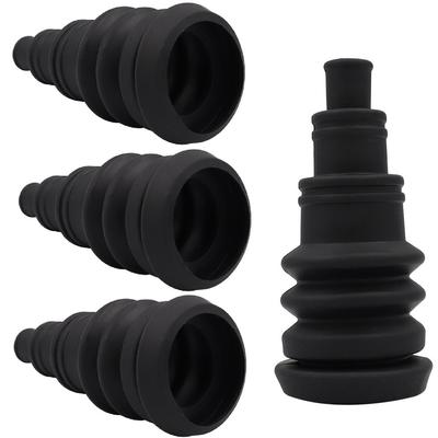 4 Pcs Universal Firewall-Boots Automobile Rubber Grommets 3/8 To 1 Inch Diameter Wire Bundle-Boots Wiring Harness