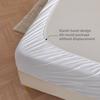 1 pz Coprimaterasso Impermeabile in Bambù (Senza federa), Lenzuolo con angoli fresco e traspirante con tasca profonda 15-28 cm