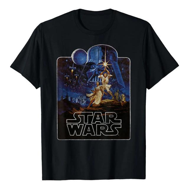 Camiseta Con Poster Vintage De Star Wars Epic New Hope S