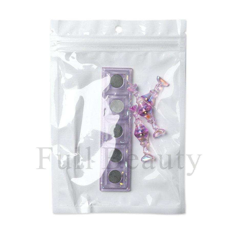 Nail Art Tools Resin Aurora Finger Holder Chess Practice Holder Set Bracket Water Drop-Shaped Practice Tool