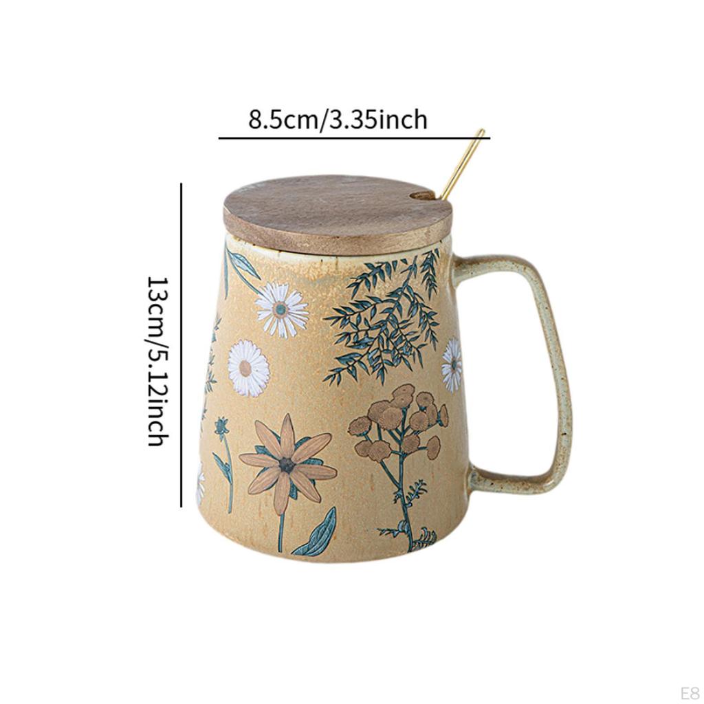 Ceramic Coffee Mug Cup Drinkware Beautiful for Home Office Easy to Clean Water