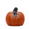 Handicraft Halloween Pumpkin Figurine Model Spider Web Pumpkin Statue  Festival Decor