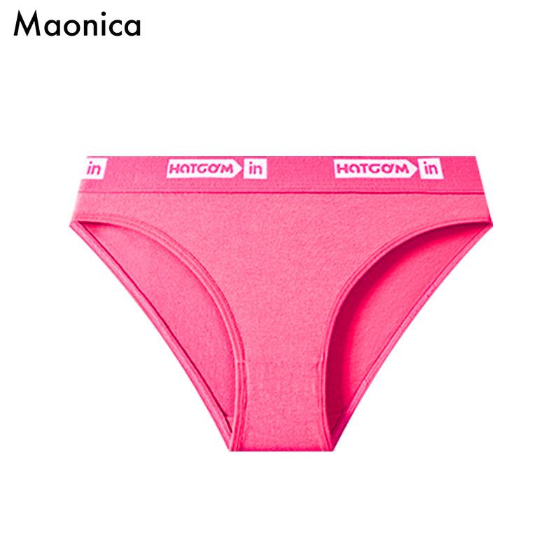 Baumwolle Sommer Neu Macaron Farbe Mädchen Unterwäsche Reine Baumwolle Antibakterieller Schritt Damen Unterwäsche Slips