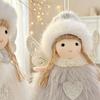 Soft Plush Material Christmas Angel Ornament Angel Hanging Pendant  Holiday Gift Giving