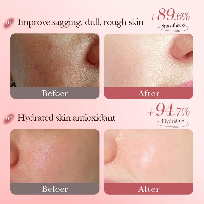 SADOER Milk & Fruit Moisturising Mask Hydrating & Rejuvenating