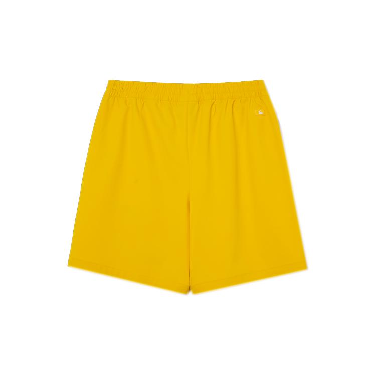 New MLB Base Logo Casual Shorts Unisex Yellow 3ASMR0133-05MSS