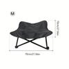 1pc Elevated Foldable Pet Bed, 600D Oxford Fabric Anti-Scratch Moisture-Proof, X-Stability Steel Frame, Breathable Portable Pet