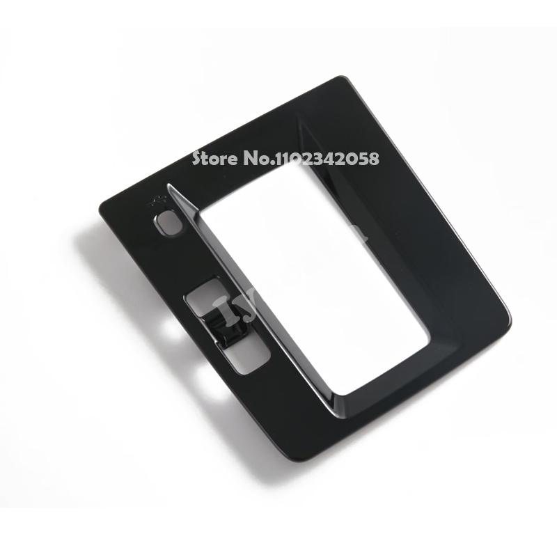 LHD For Toyota Corolla Cross 2025  2026 ABS piano black carbonfiber AT center control gear box shift panle Interior Accessories