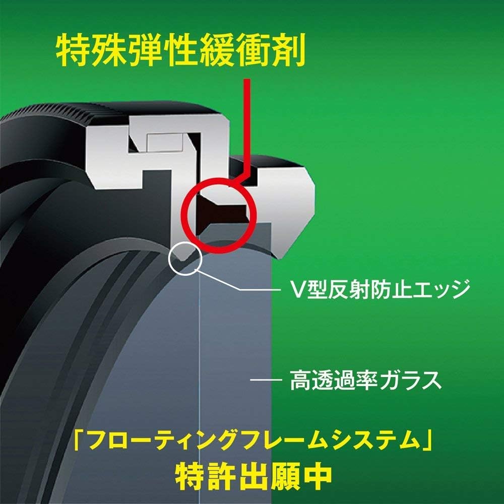 KENKO ZX ND8 72mm ND Filter for Light Intensity Adjustment, 3-Stop Reduction, Water-Repellent/Oil-Repellent Coating, Floating Frame System, 727249