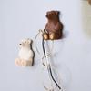 Bear Toothbrush Rack Suction Cup Polar Bear Toothbrush Holder Cute   Bathroom