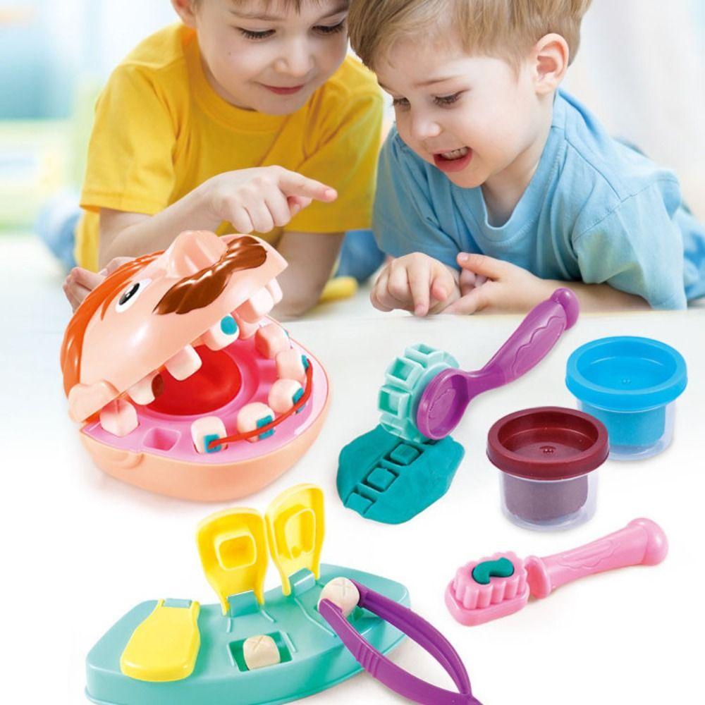 Role Play Doctor Pretend Play Kit Mud Puzzle Doctor Toys Children Doctor Toys Set  Gift