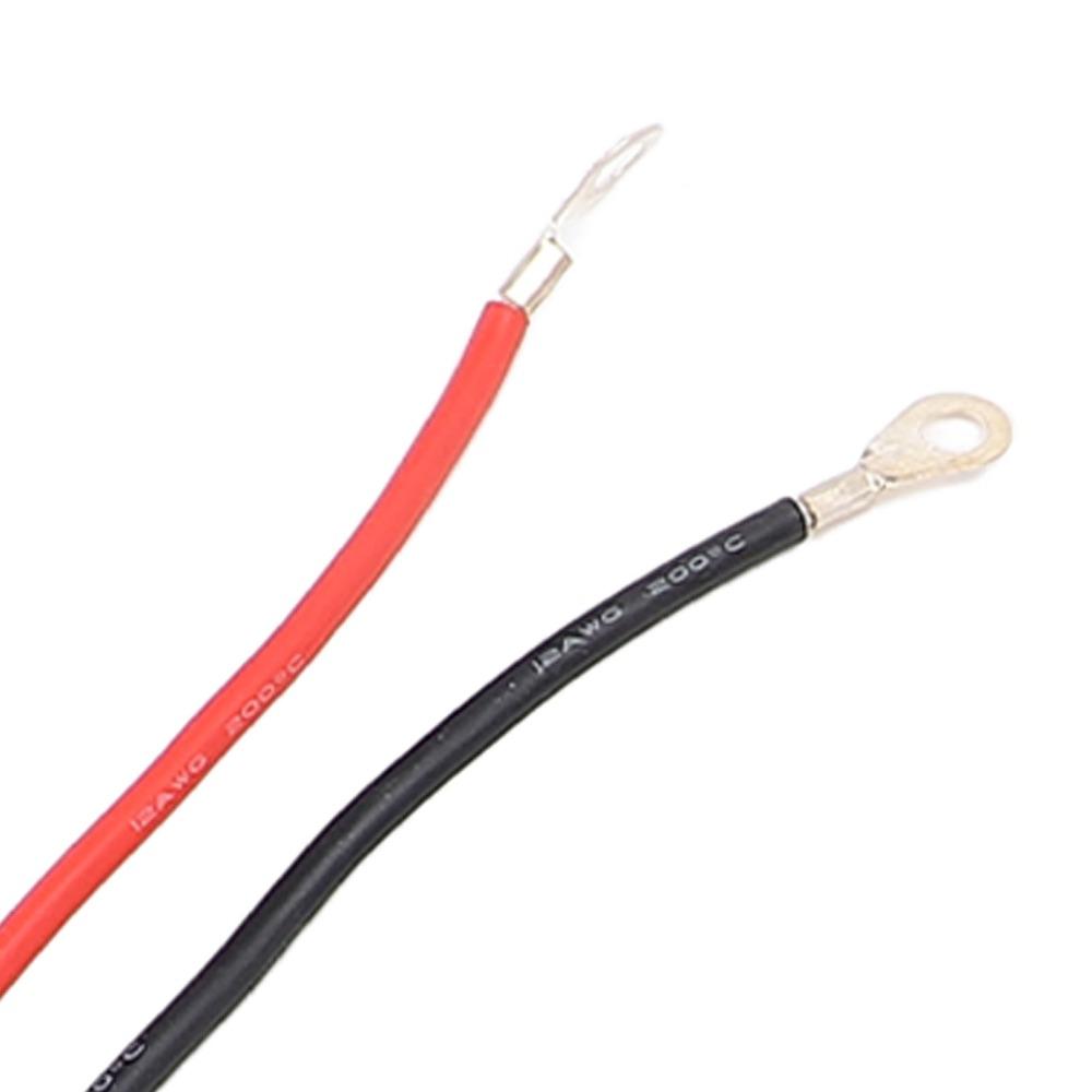 2pcs Crocodile Clip Solar Electric Fence Wire Electric Fence Charger Wire Yard Protection