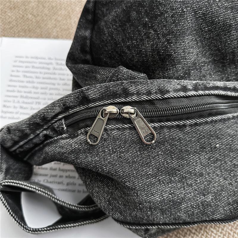Crossbody Bag Women's Bag Large Capacity Shoulder Bag Commuter Denim Bag