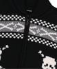 Mahagrid Skull Cowichan Knit Sweater Black(Mg2Efmk690A)