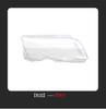 Billyktlys linsedeksler for BMW 3-serie E46 318i 320i 325i 4-dørs Sedan 2002-2005 Frontlyktlyktdeksel