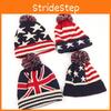 Star Pattern Knit Hat For Winter Warmth And Windproof Protection