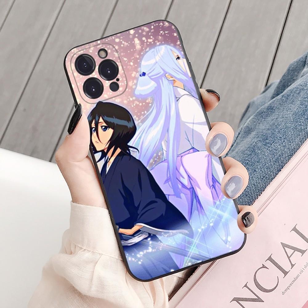Rukia Kuchiki Bleach Phone Case For iPhone 15 14 11 12 13 Mini Pro XS Max Cover 6 7 8 Plus X XR SE 2020 Funda Shell