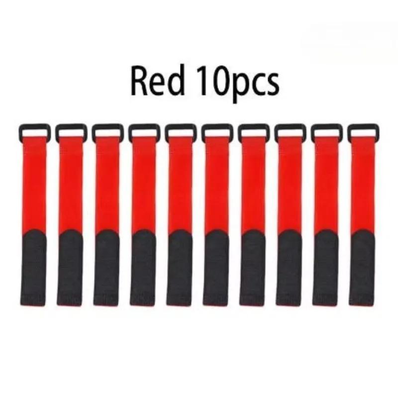 10pcs Reusable Fishing Rod Zip Ties, Hook and Loop Zip Ties, Pole Ties, Wrapped Outdoor Fishing Tools Practical Accessories