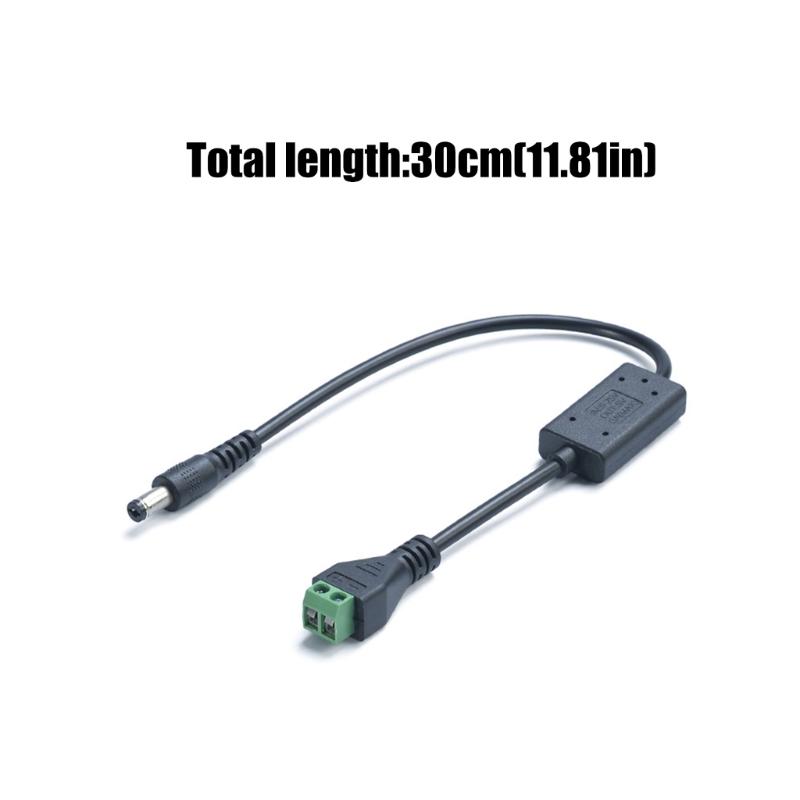 Quality PVC DC5V-25V to 5V Power Converter Cable From 2Pin To DC5.5x2.1mm Male Power Supply Cord For Electronics