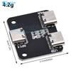 Type-c 3 Interfaces Power Splitter USB 1 to 2 Power Distribution Module For Raspberry Pi 4
