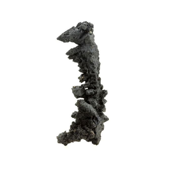 Pierres et Minéraux. Acanthite. 212.0 ct. Imiter Mine, Drâa-Tafilalet, Maroc.