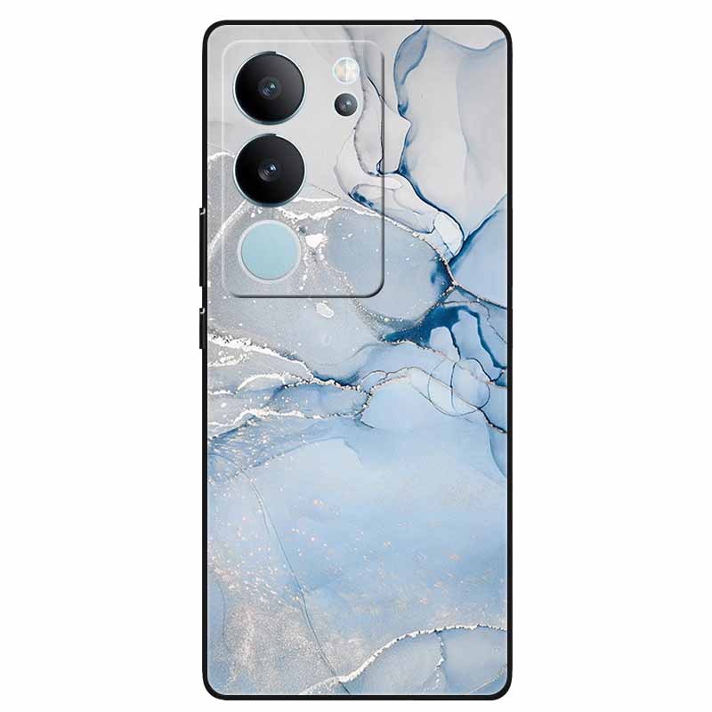 Phone Cases For Vivo V29 5G Cover 2023 Silicone Soft Lovely Marble Printing Coque for Vivo V29 V 29 V2250 Back Coque 6.78'' Etui