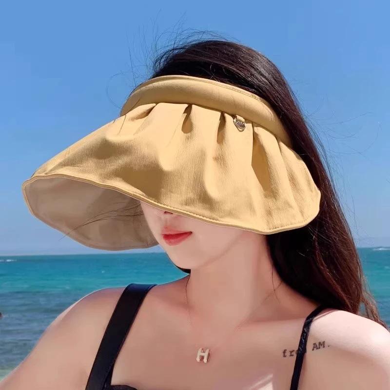 Women's Summer UV Protection Topless Sun Hat - Newcomer Discount