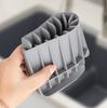 Silicone Self Draining Soap Dishes Tableware Cushion Anti Slip Sink Tray Soap Holder Dish Drying Cushion Pad Sink Drain Mat