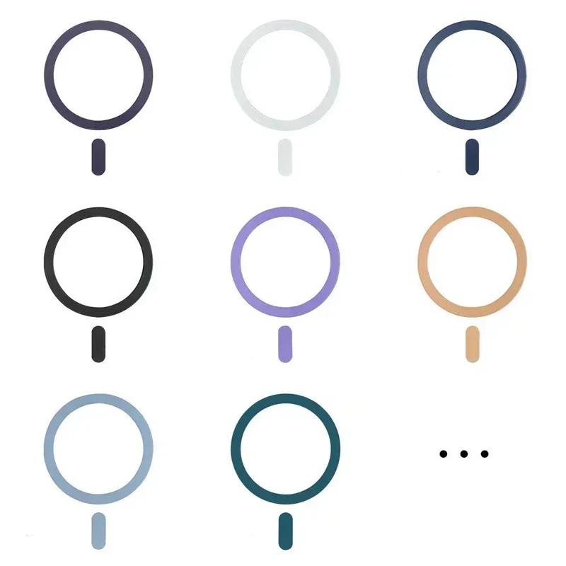 Magnetic Plate Ring Universal Metal Plate Sheet Wireless Charger Sticker for IPhone 13 14 15 Samsung Xiaomi Phone Accessories