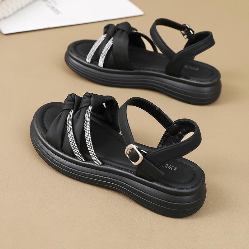 Fashion Womens Sandals 2025 Summer New Platform High-Heeled Slippers Heightened Breathable Platform Casual Shoes Sandalias para mujeres
