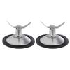 Pack of 2 Juicer Blade Replacement Blenders Blade Juicer Head Mixers Head Kitchen Juicer Supplies for 4184-625 Models